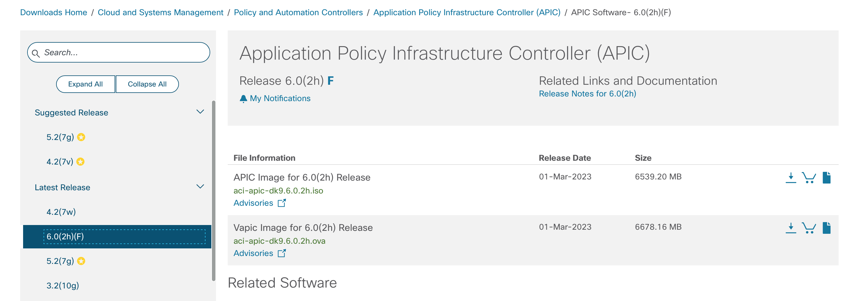 Cisco Software Downloads