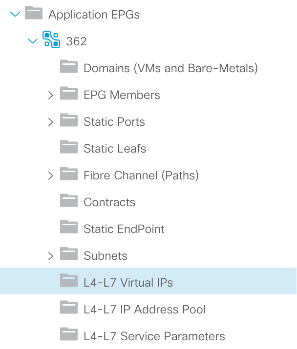 L4-L7 Virtual IPs